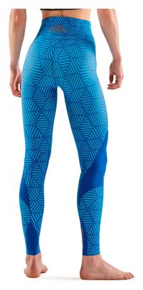 Legging Femme Skins Series-5 Skyscraper Bleu