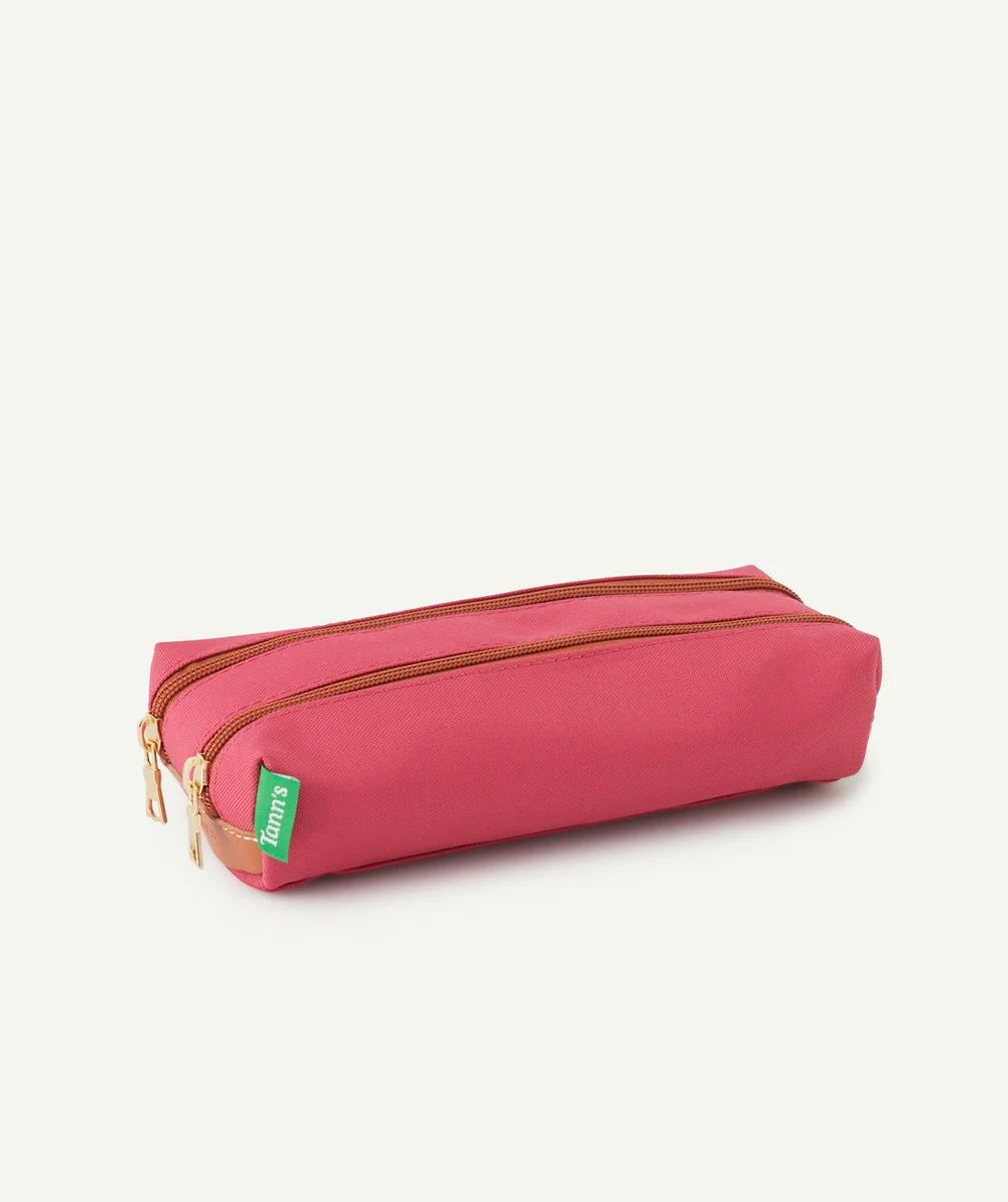 TANN'STROUSSE PALOMA ROSE FRAMBOISE ET DÉTAILS COULEUR DORÉE
