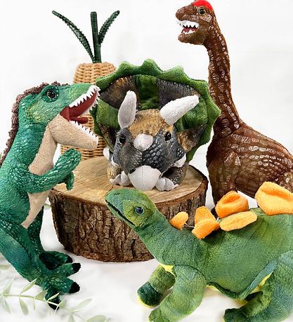 Living Nature Bamse - 40x15 cm - Brachiosaurus - Brun