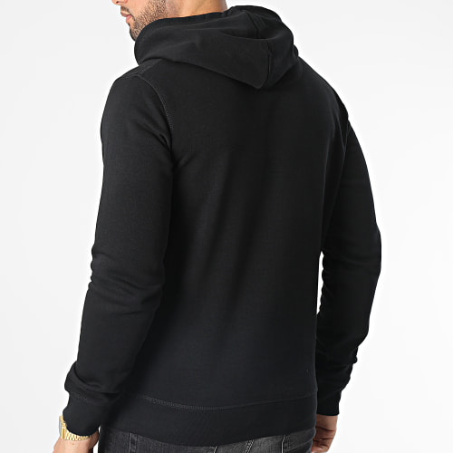 Sweat Capuche New Cabochard Noir Blanc