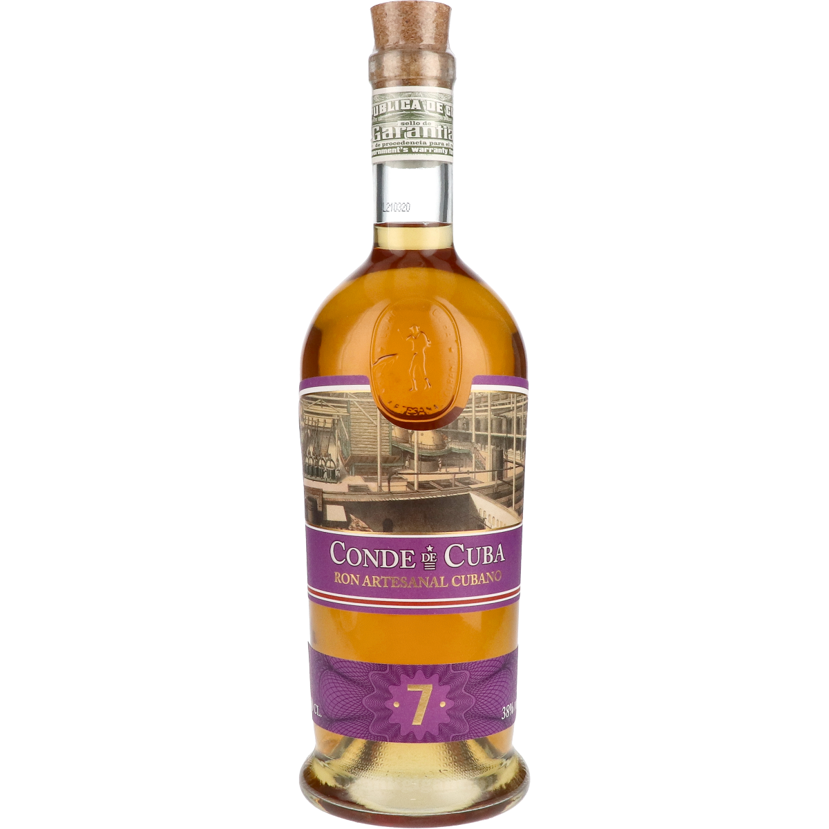 Conde de Cuba 7 Anos 70 cl