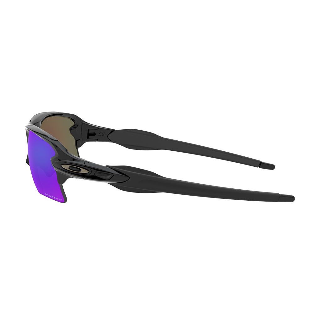 Oakley FLAK 2.0 XL - Lunettes de soleil polarisés polished black/prizm sapphire iridium