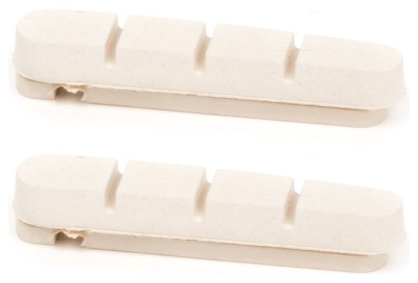 Cartouche de Patins de Freins Elvedes pour Shimano 55 mm Blanc