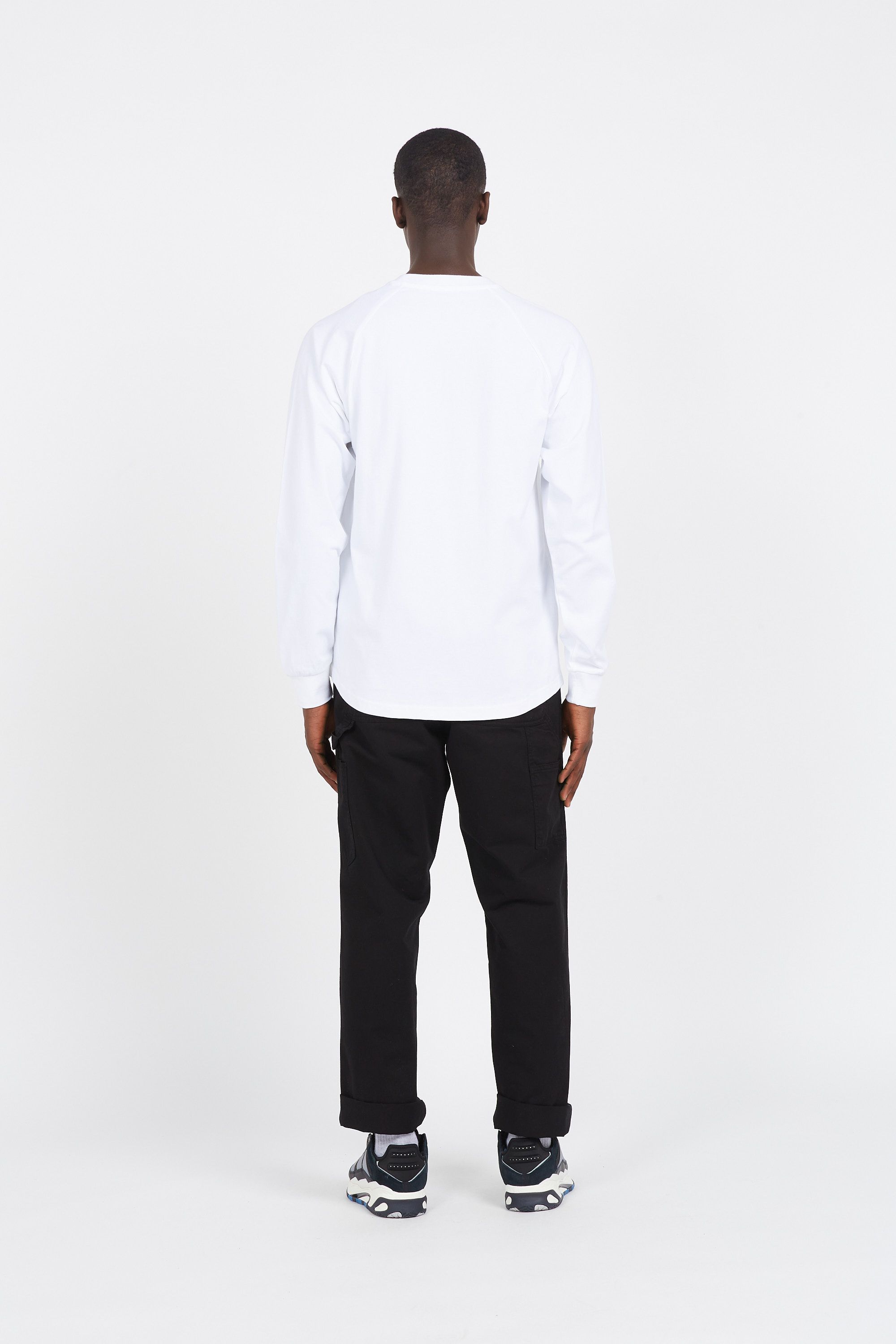 CONVERSE t-shirt CHAIN STITCH RAGLAN Violet