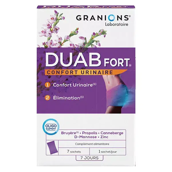 Granions Duab Fort Conforto Urinário 7 sachês