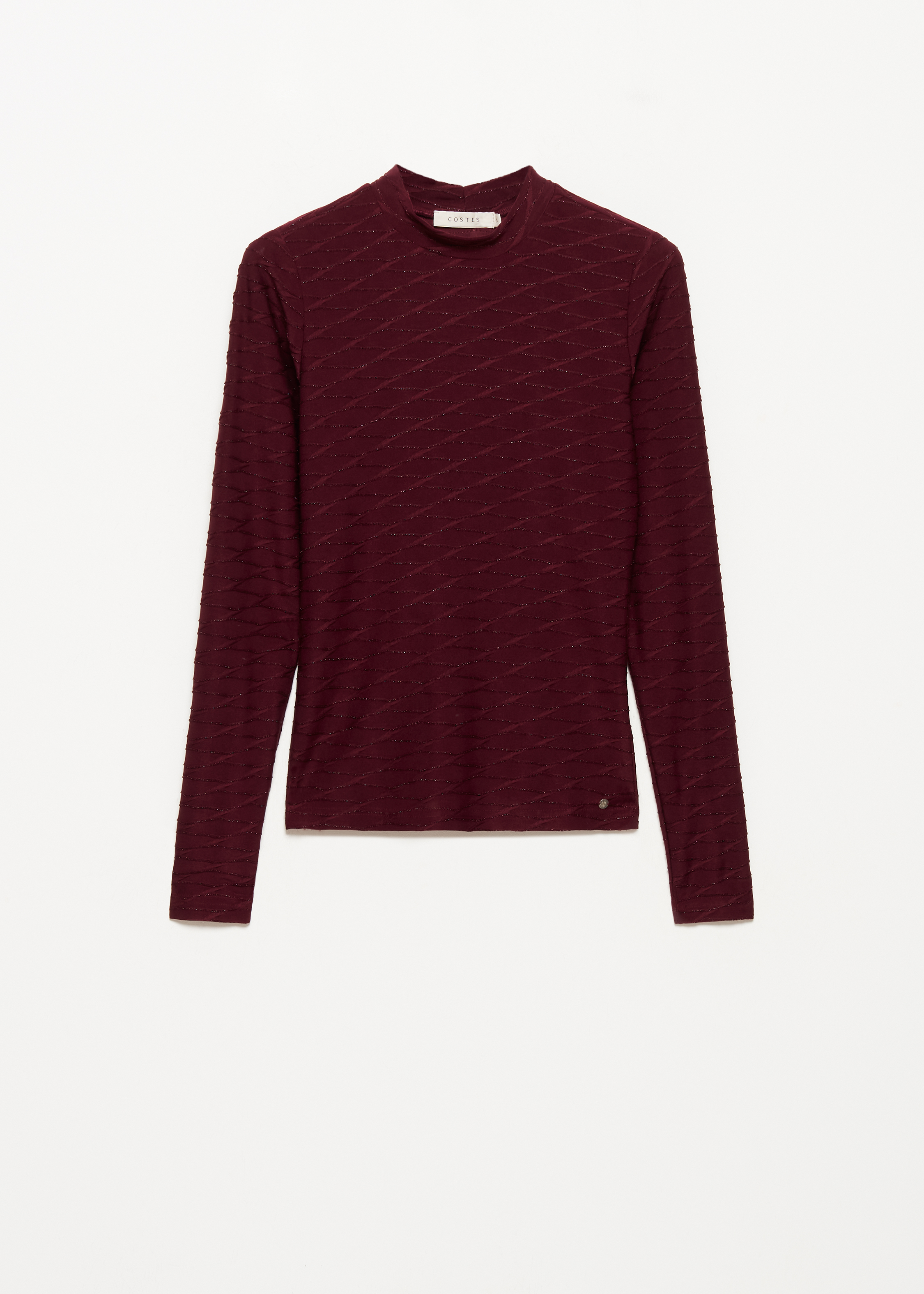 Top met lurex details
