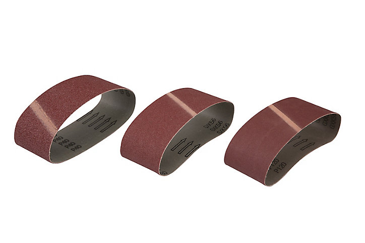 Bande abrasive Universal 76 x 457 mm, assortiment