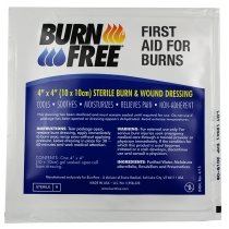 BURNFREE Wundauflage 10x10cm steril mit Gel 1 Stk