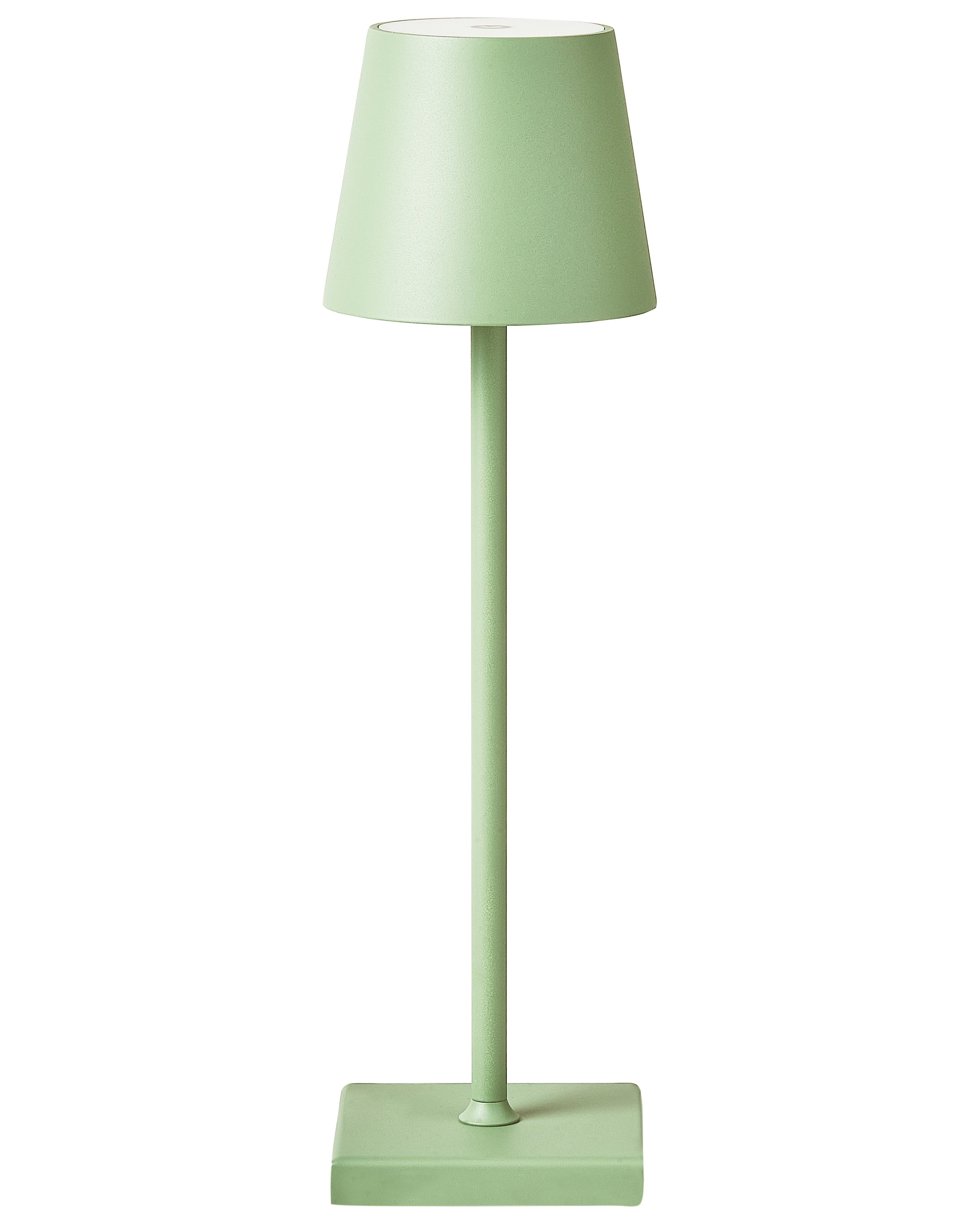 LED draadloze tafellamp BACEIRO Metaal Lichtgroen