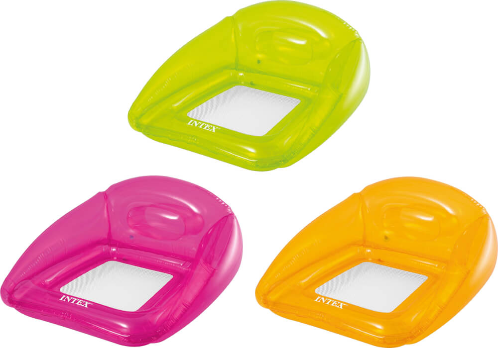 Lounge, transparent, 3-fach sortiert (farblich)