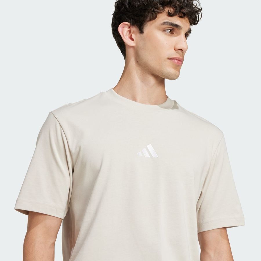 Adidas Essentials Small Logo Single Jersey Tee