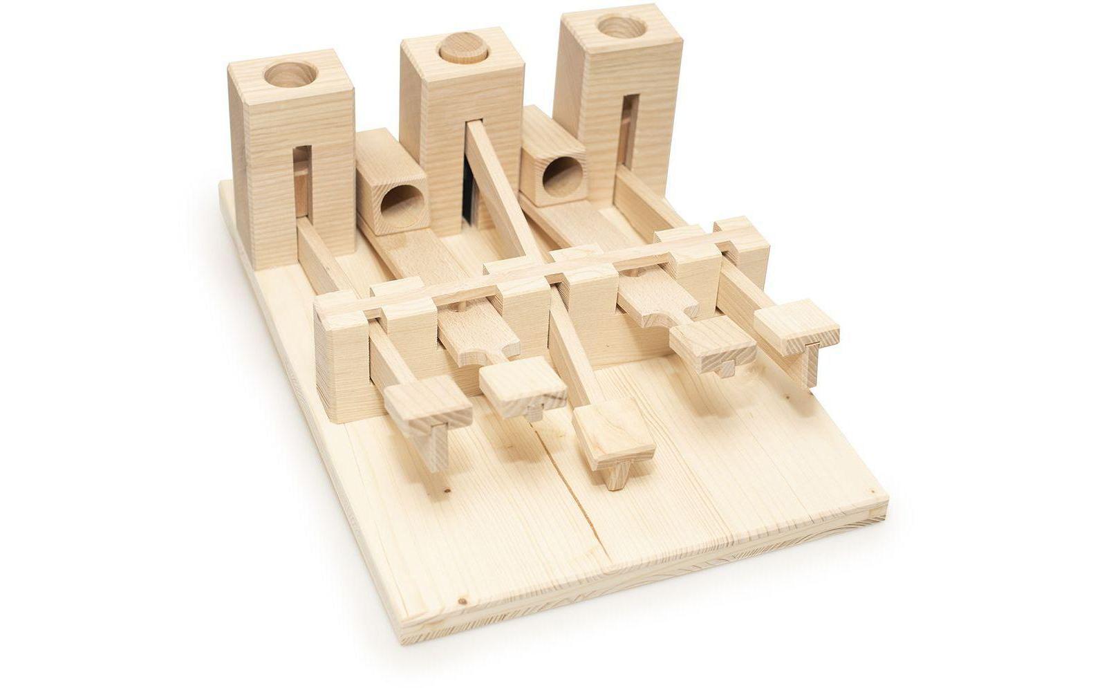 Strategie-Spiel Orgel, mittelschwerHolzspiel für 
