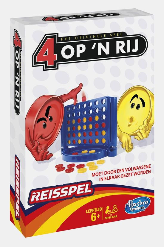 Hasbro Hasbro Reisspel Vier op 'N Rij