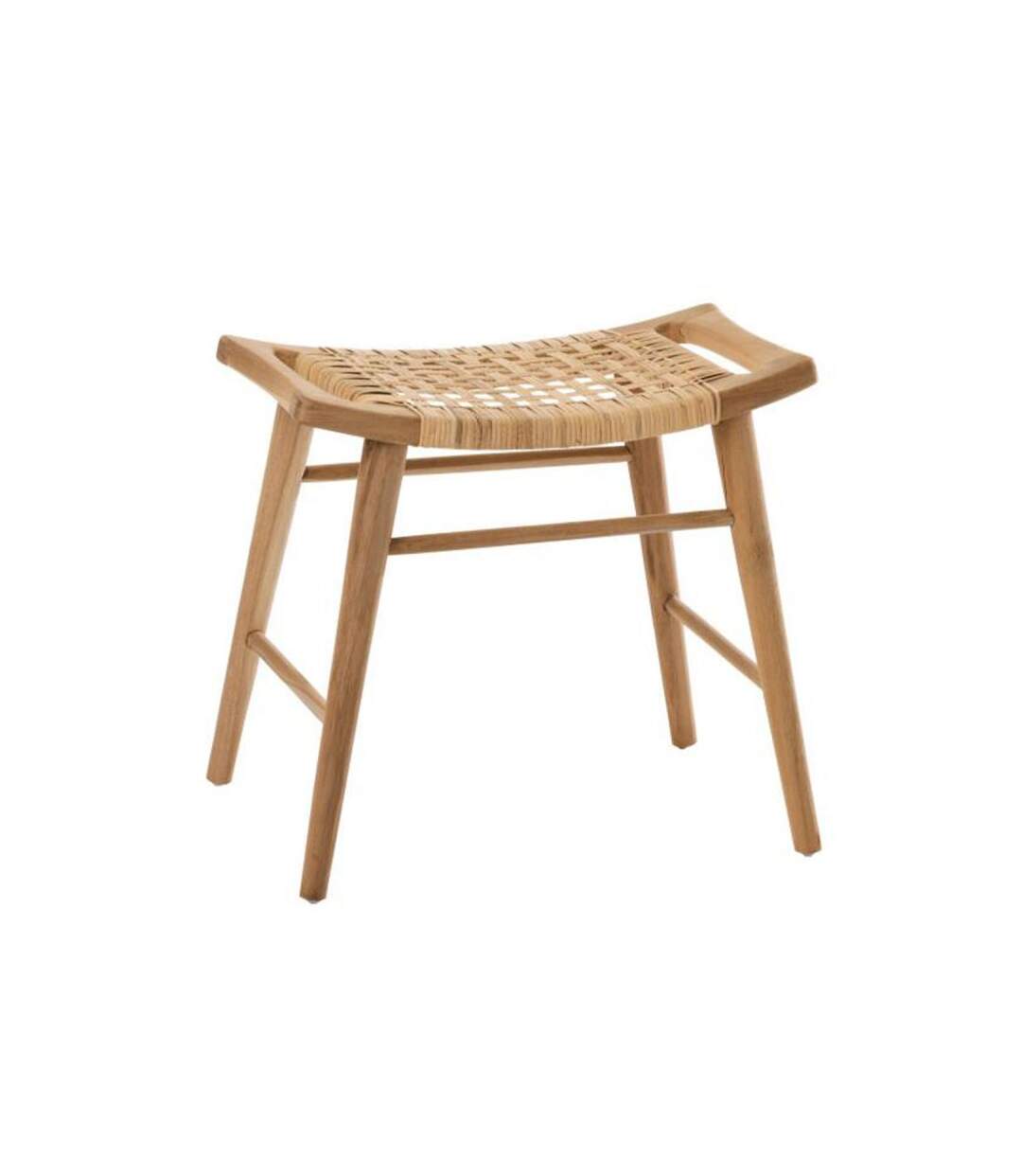 Paris Prix - Tabouret En Teck alis 55cm Naturel