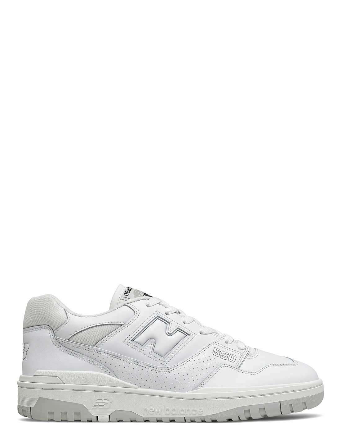 new balance sneakers mixte 550 blanc/gris
