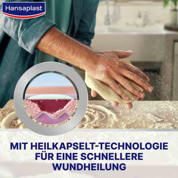 Hansaplast Zweite Haut Schutz Pflaster gross, 3 St