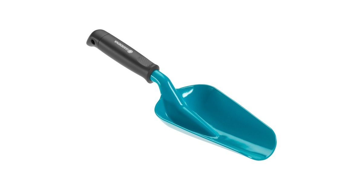 GARDENABloemenschep groot handschepje  (Turquoise/zwart, 8953-20)