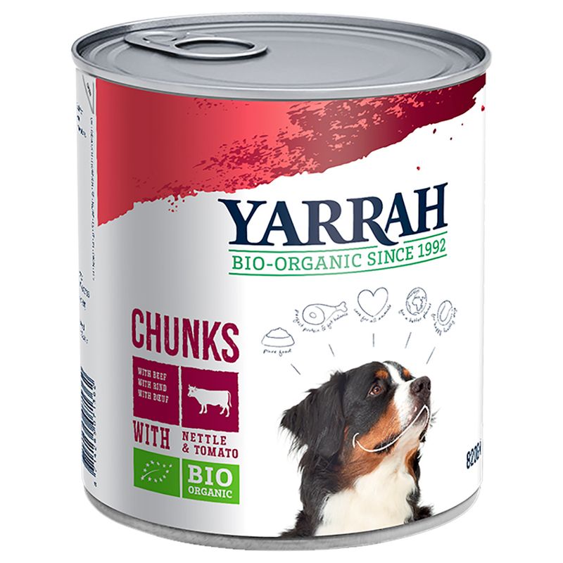 Lot 2 saveurs bio Yarrah 24 x 405 g