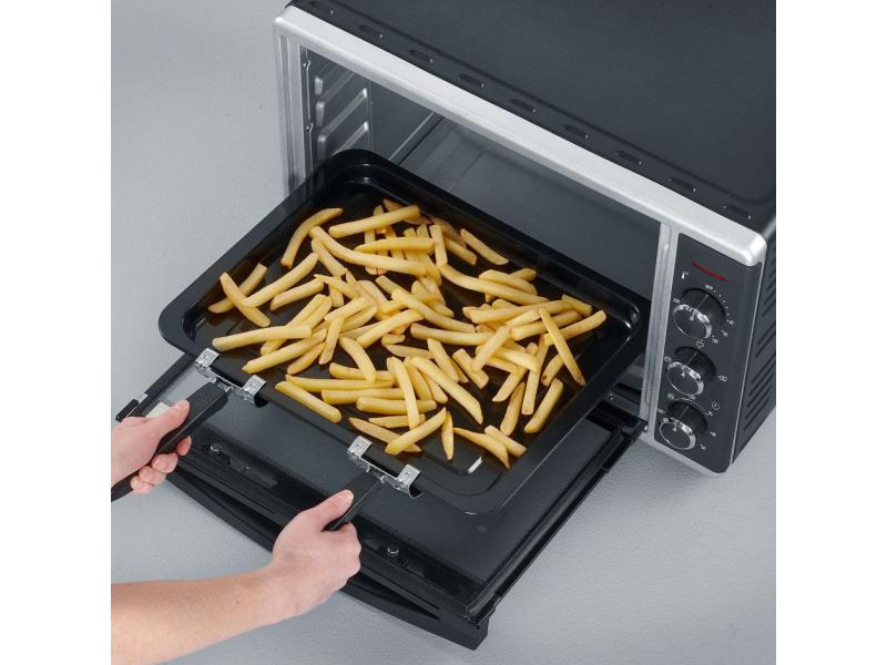 Severin Backofen TO 2058 42 l, Schwarz Toastofen mit Umluftfunktion