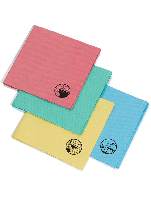 Mikrofaser-Vlies-Reinigungstuch, 4er-Set