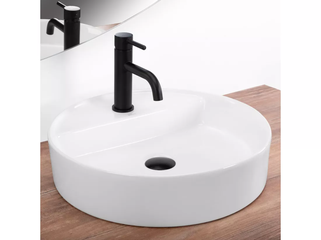 Vasque À Poser Rea Ronda White