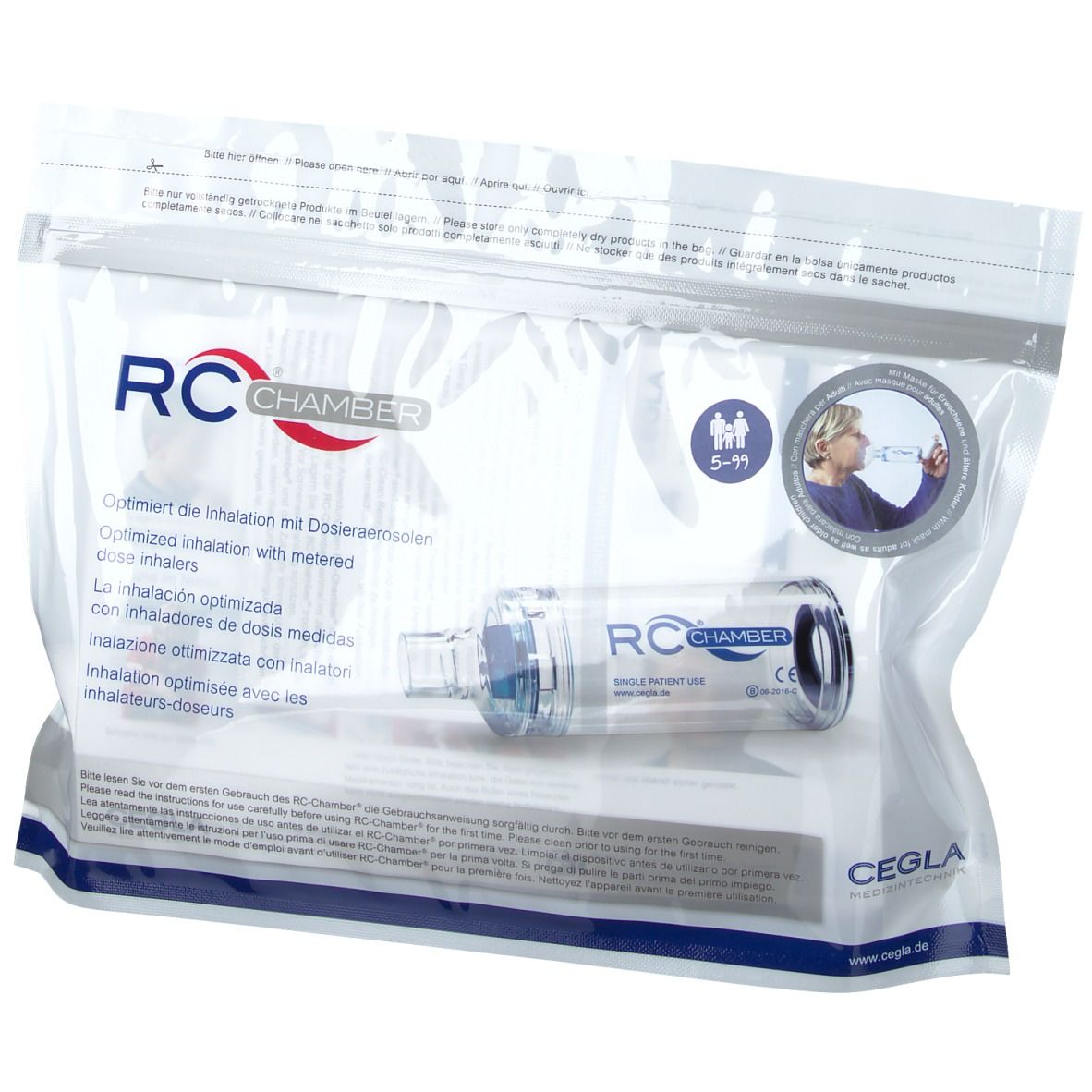 RC Chamber ®  ab 5 Jahren mit Maske