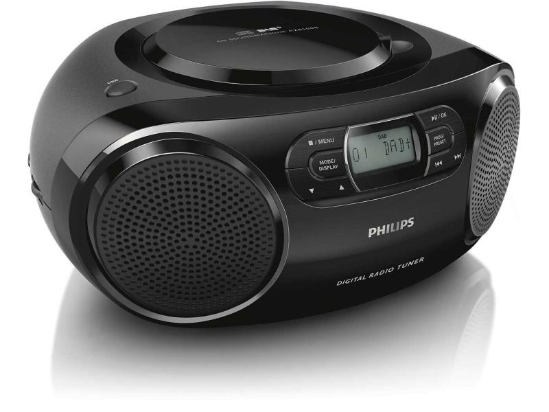 Philips Radio/CD-Player AZB500 Schwarz CD-Soundmachine DAB