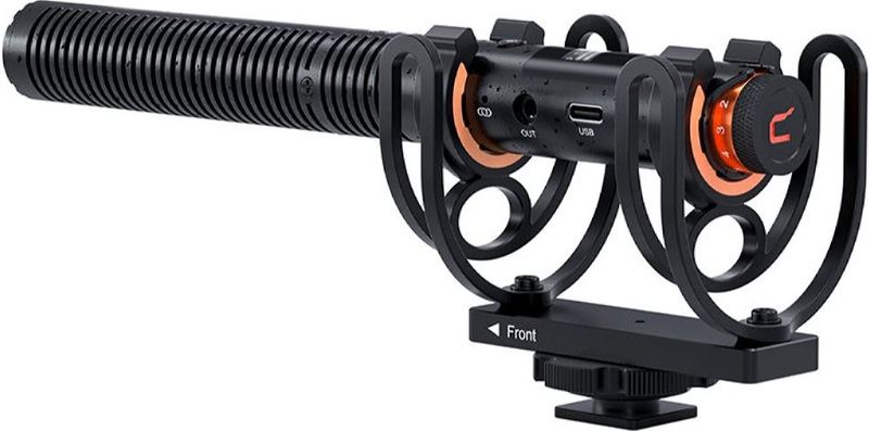 Comica - Draadloze Shotgun Microfoon - Zender en Ontvanger - 100 Meter Bereik