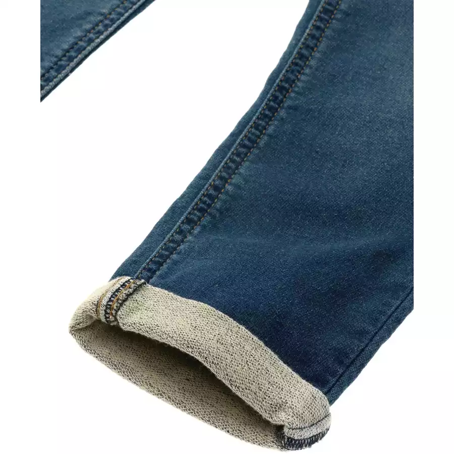 Villervalla Hose Sweat Denim Washed Ink blau