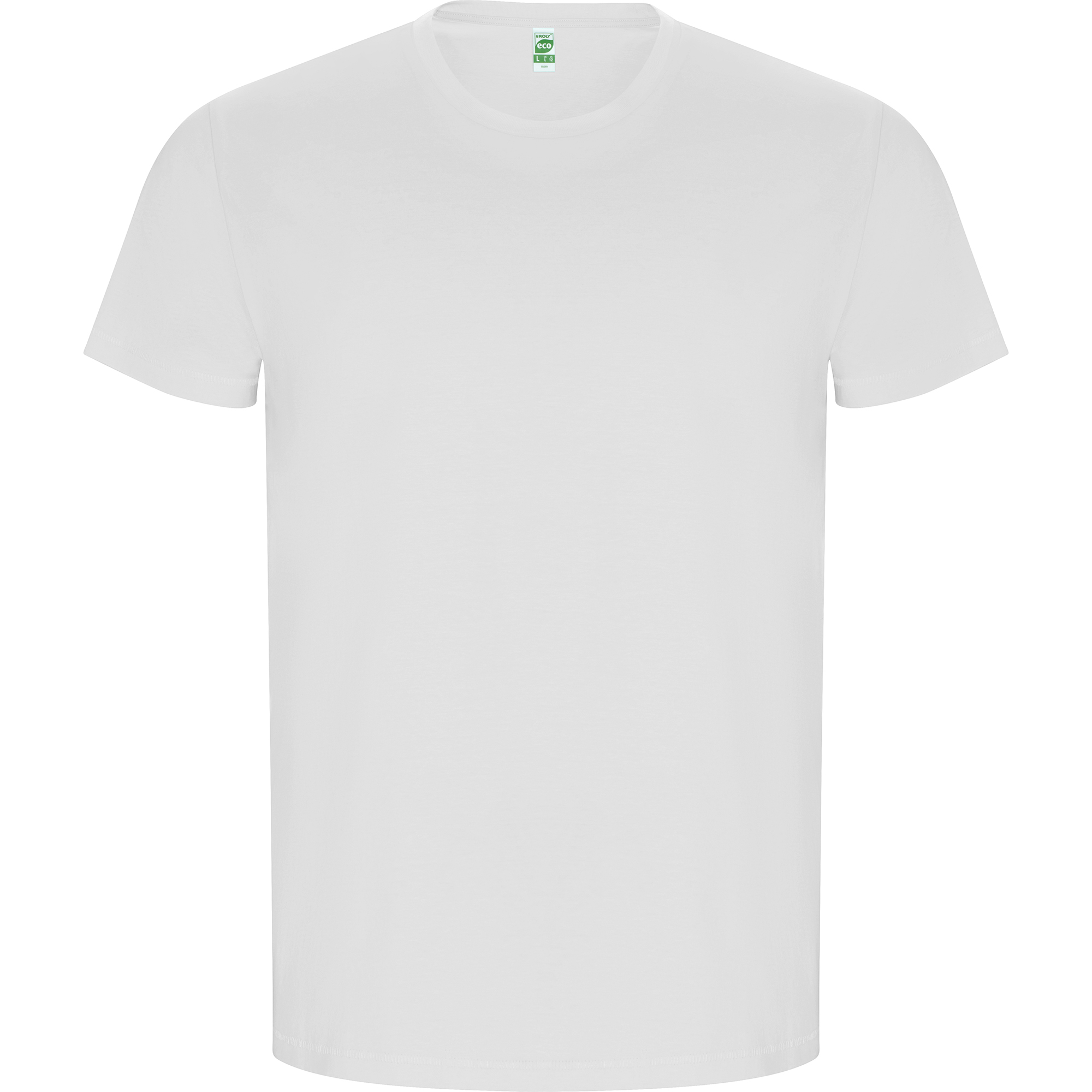 Roly CA6690 - GOLDEN T-shirt tubulaire manches courtes en coton biologique
