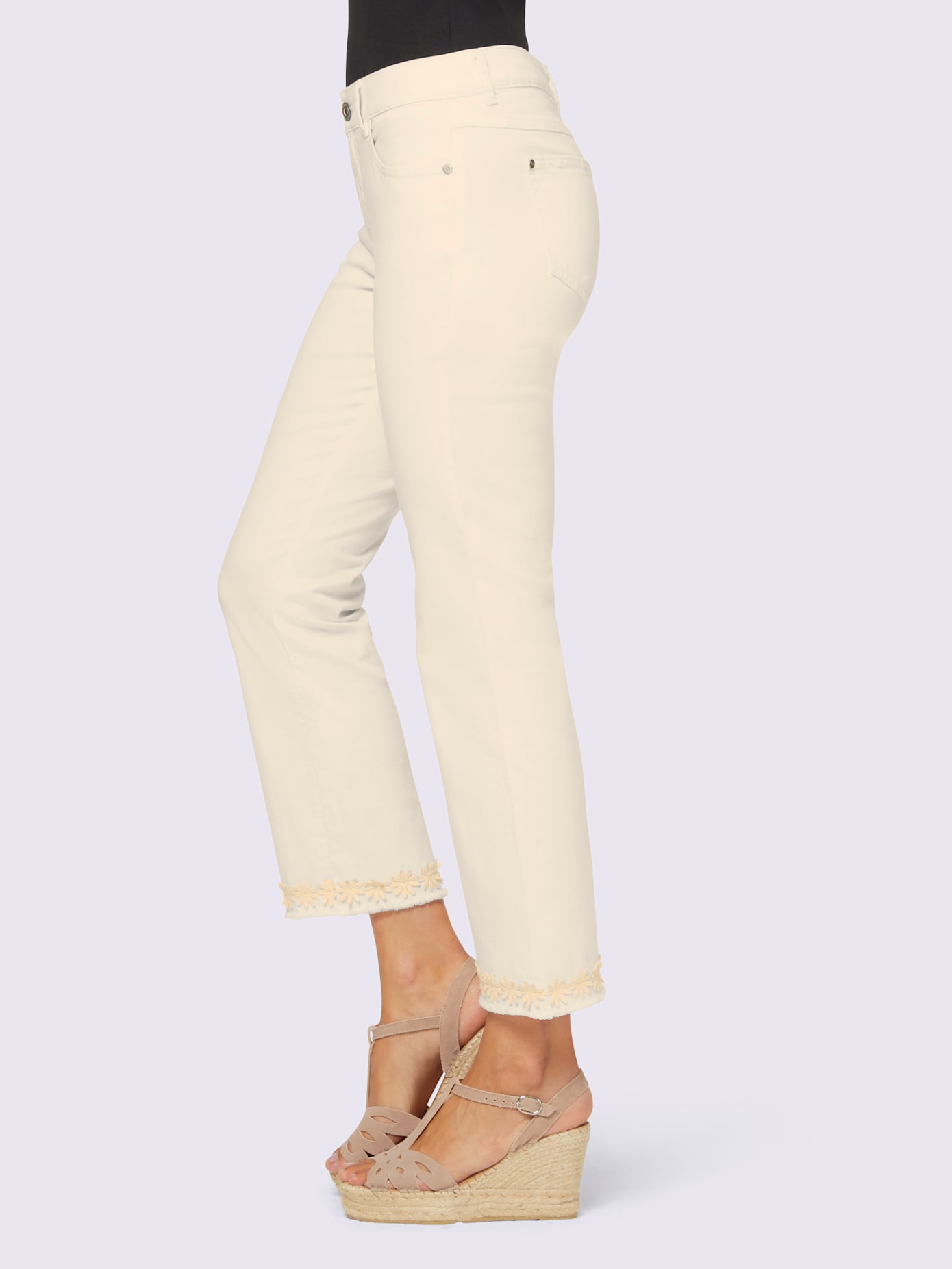 Pantalon qualité coton doux sur la peau