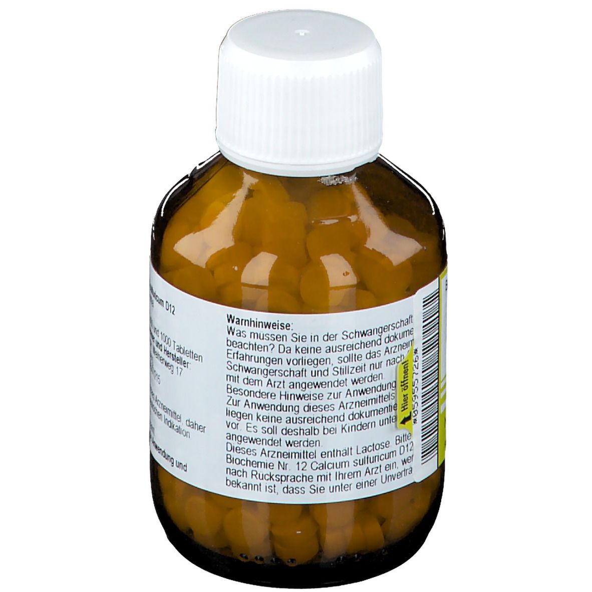 Biochemie Nr. 12 Calcium sulfuricum D12