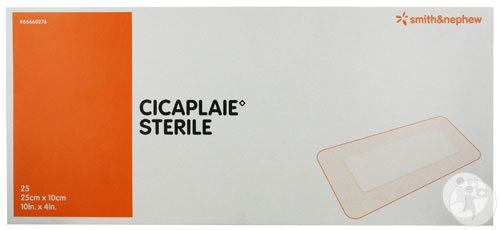 Smith&Nephew Cicaplaie Sterile Pansement Post-Opératoire Adhésif 25x10cm Pièces 25 (66660276)