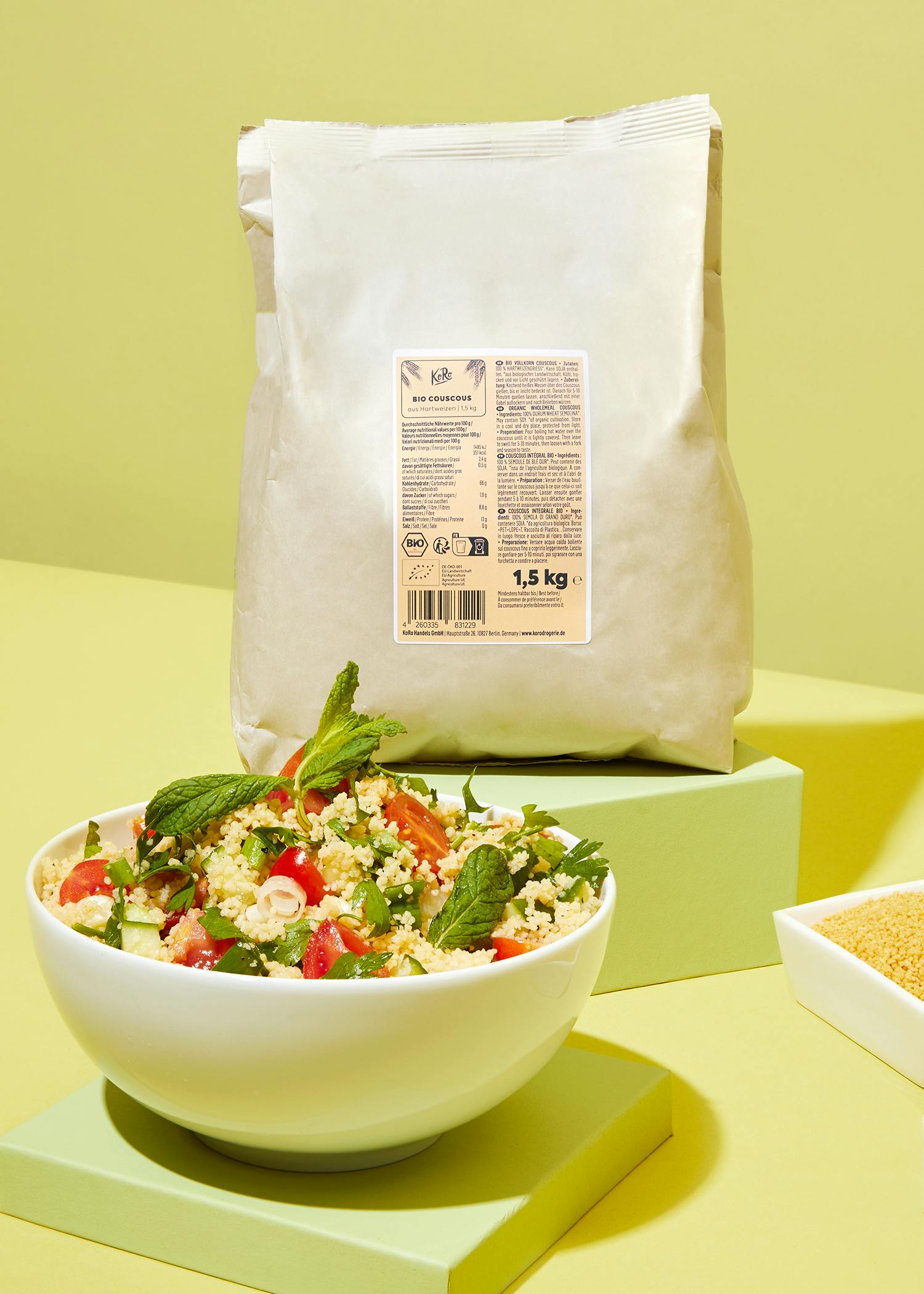 Bio Couscous 1,5 kg