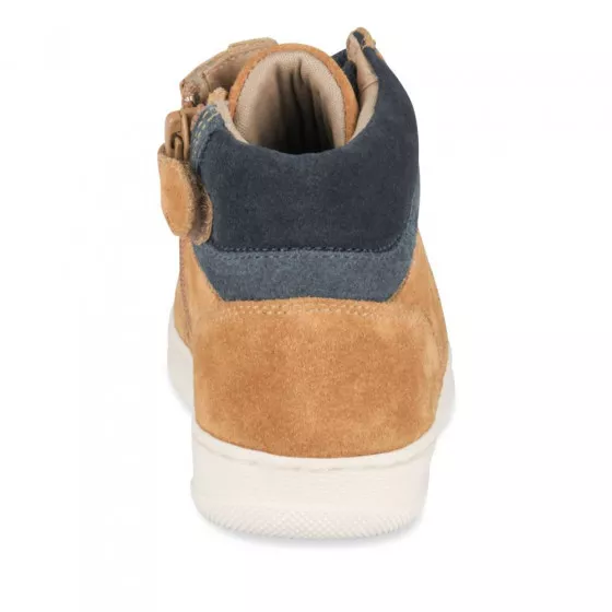 Baskets JAUNE MEGIS KIDS