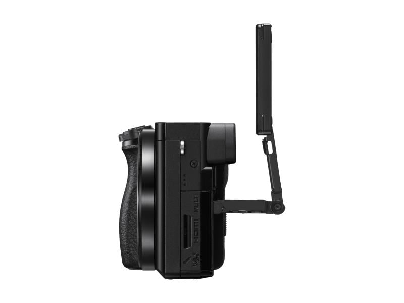 Sony Fotokamera Alpha 6100 Kit 16-50 / 55-210 APS-C-Kamera mit durchgehendem High-Speed-Tracking