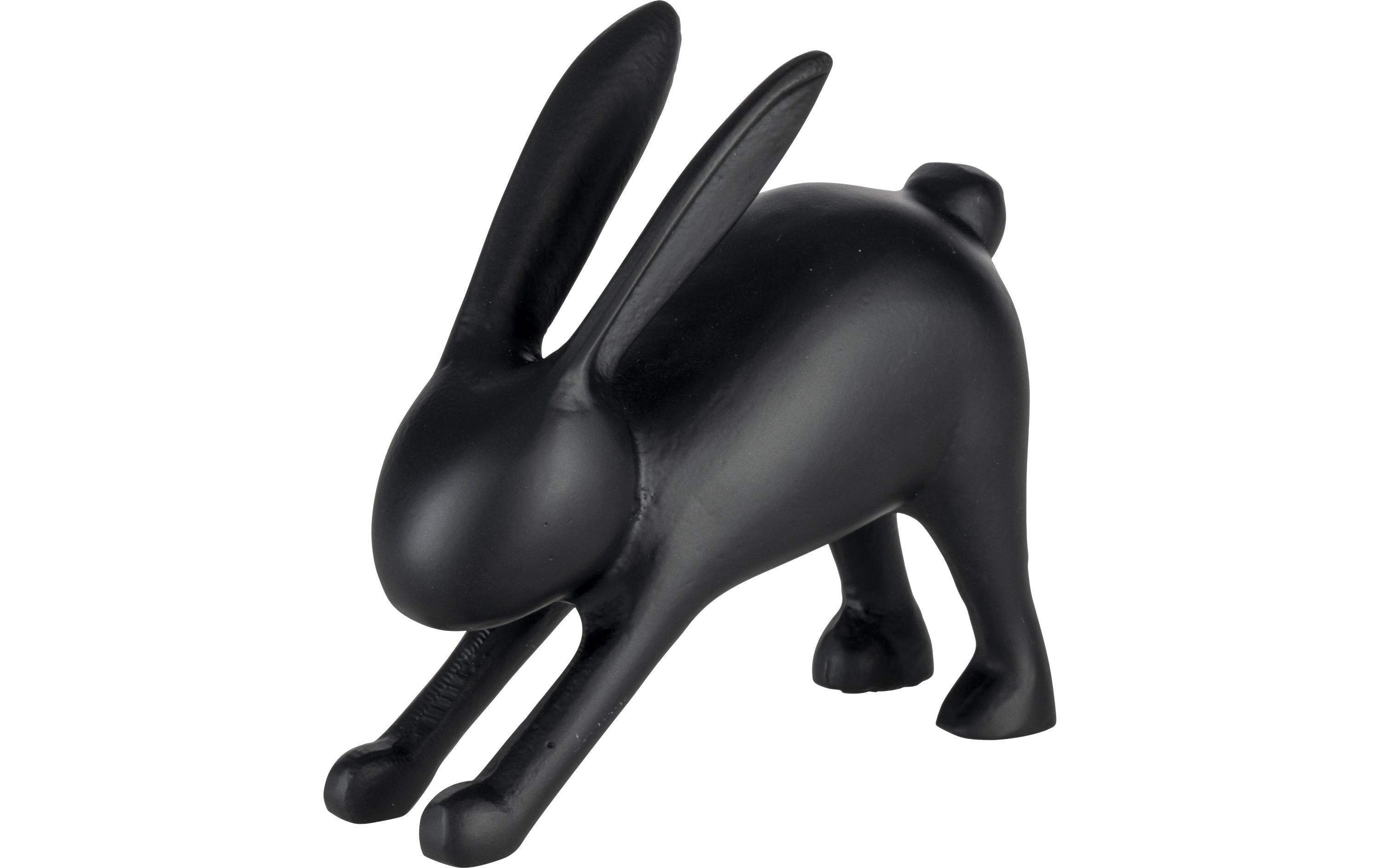 Hase Marovato 21 cm, SchwarzHasenfigur