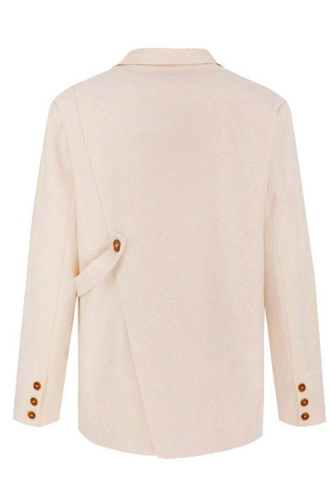 Fluresk beige dames blazer
