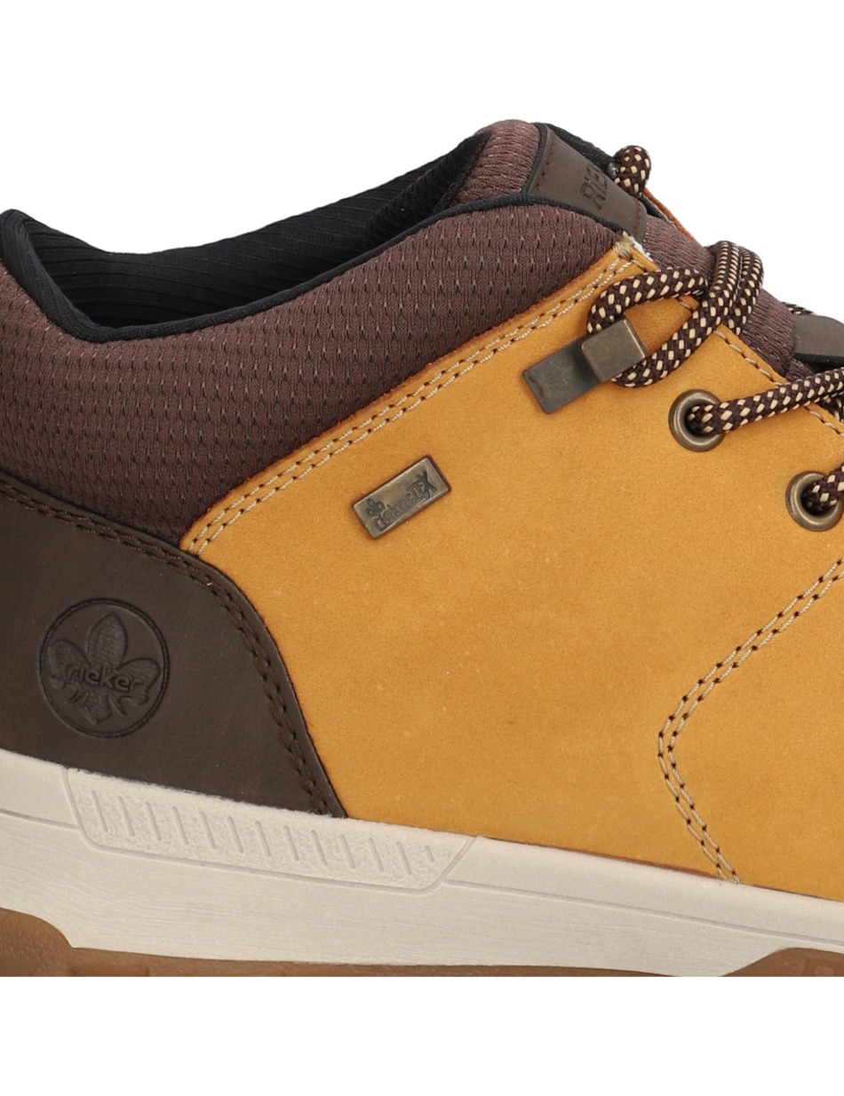Lederkombination Sneaker Mid Cut