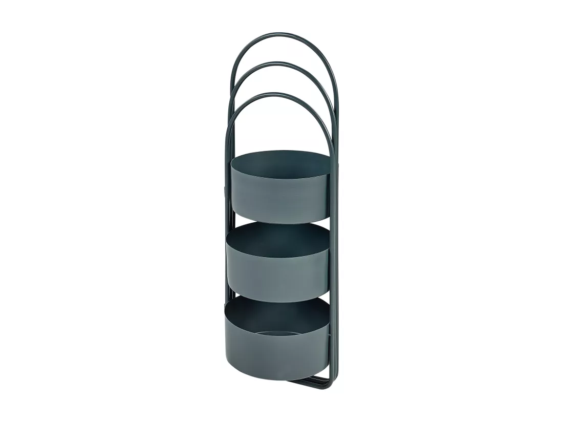 Support de pots COLUTENA Métal 56 cm Bleu foncé