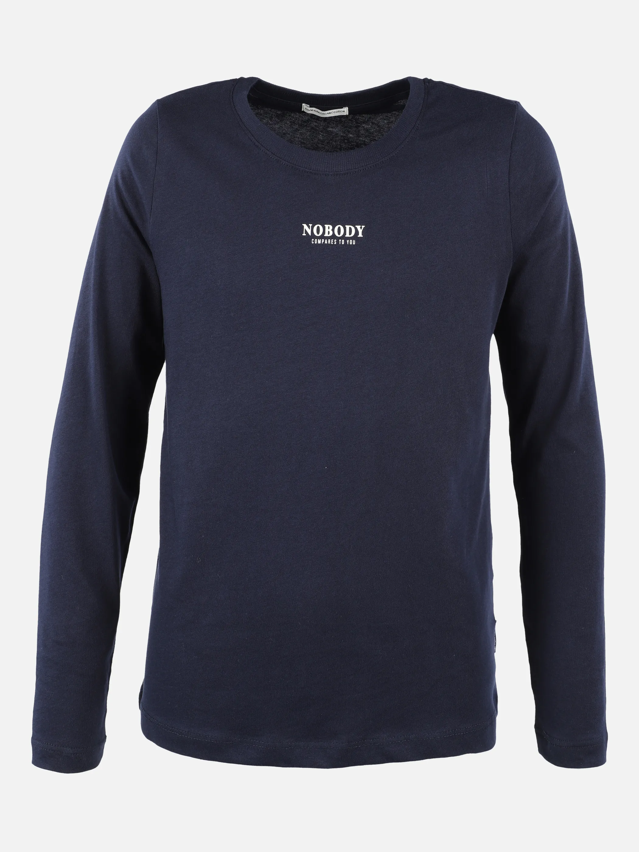 Mädchen Langarmshirt mit Schriftprint