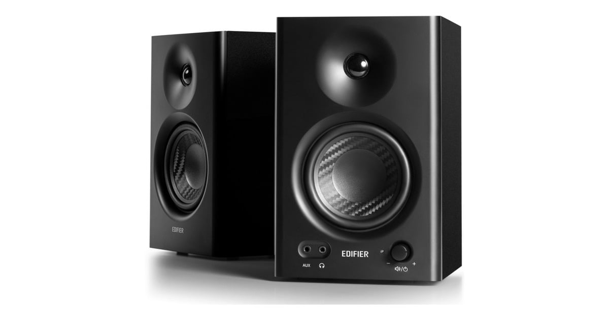 EdifierMR4 Studio Monitor Luidsprekers  (Zwart)