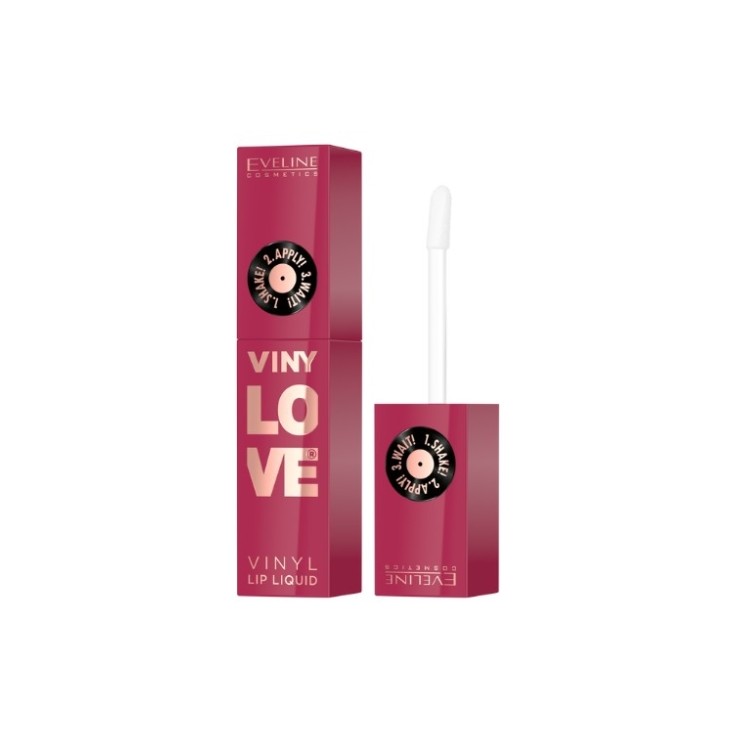 Eveline VinyLove długotrwała Pomadka płynna z efektem gloss /10/ Blushy 4 ml