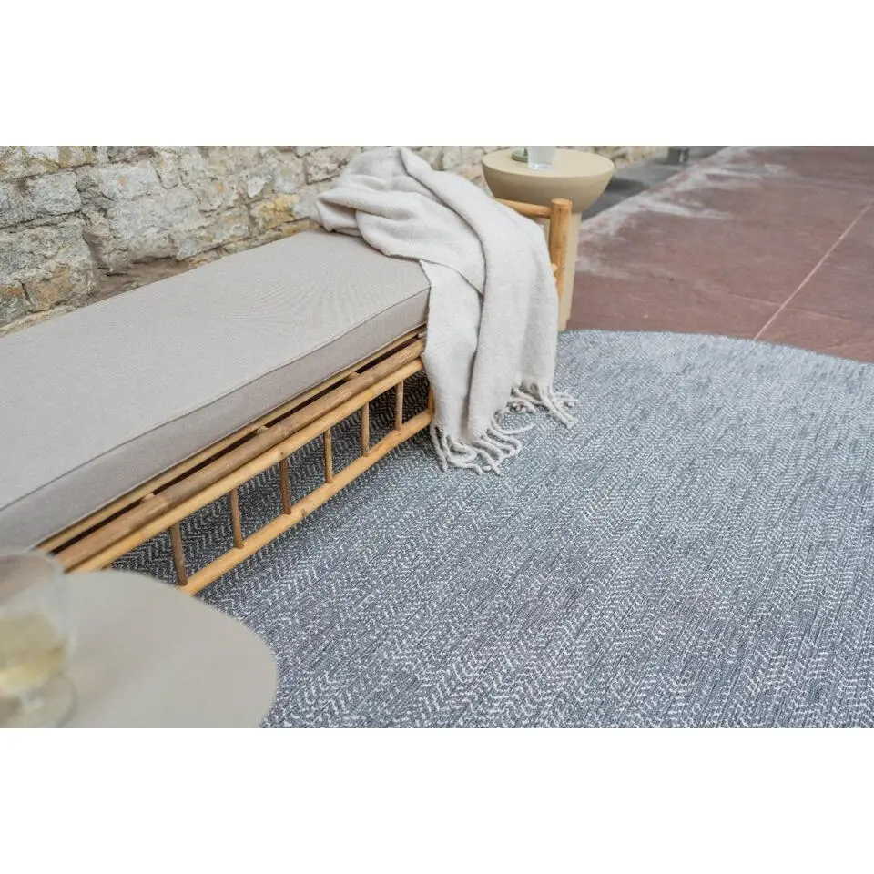 EVA Interior ovaal buitenkleed Dahl Grijs - 230 x 160 cm