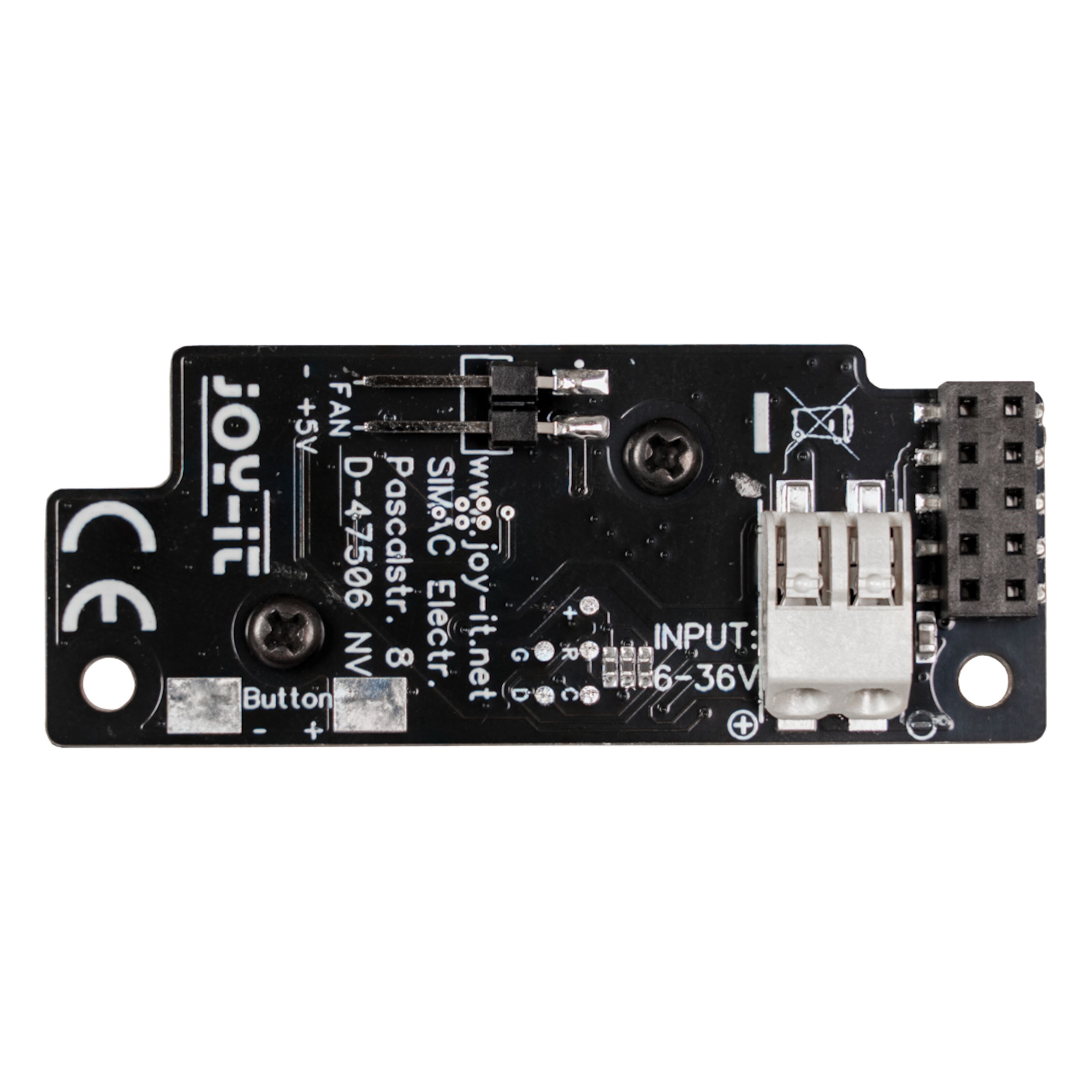 Joy-it Strømstyringskort for Raspberry Pi 3, 4 og 5