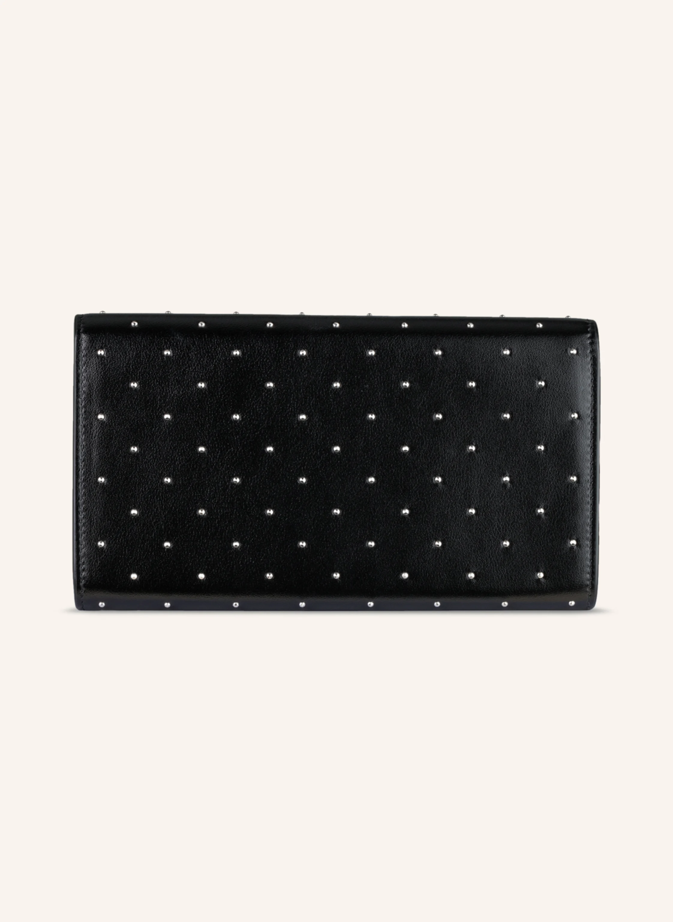 SAINT LAURENT Geldbörse mit Schmucksteinen