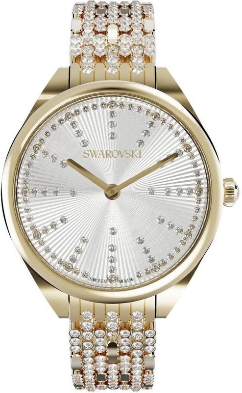 Swarovski - Attract - Polshorloge - Goudkleurig - RVS
