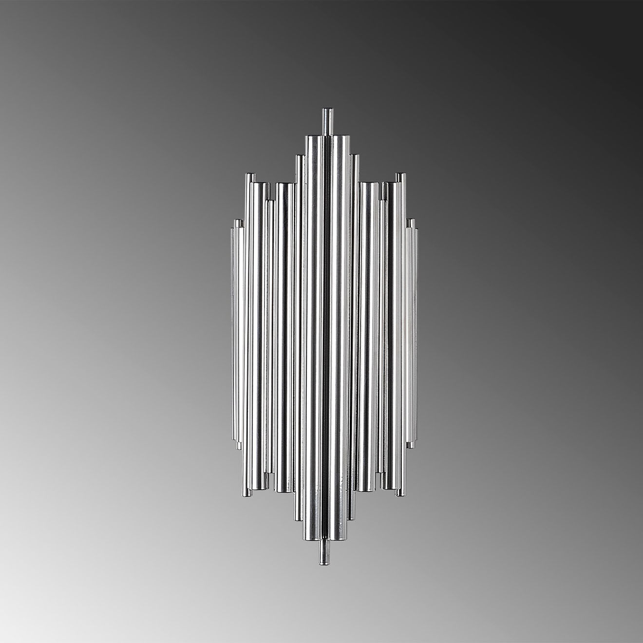 Opviq Applique murale Reis chrome - 18x40x8 cm