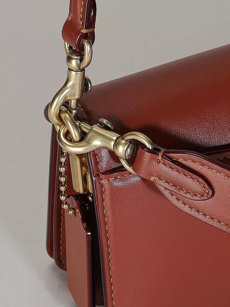 COACH Ledertasche - Umhängetasche TABBY  braun