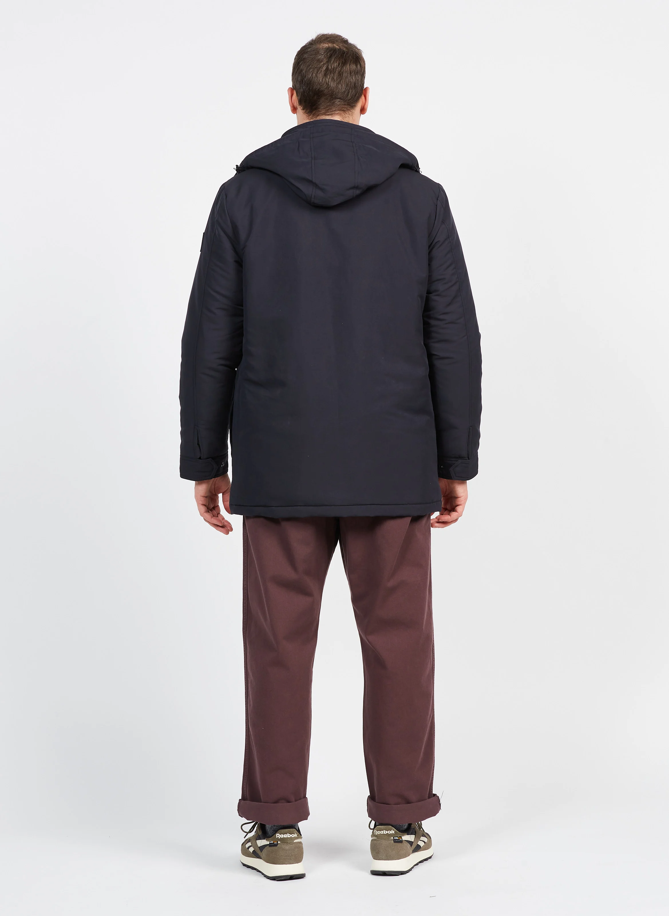 Pantalon droit en coton bio| Violet